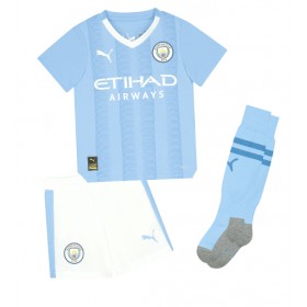 Manchester City Josko Gvardiol #24 Replica Home Minikit 2024-25 Short Sleeve (+ pants)